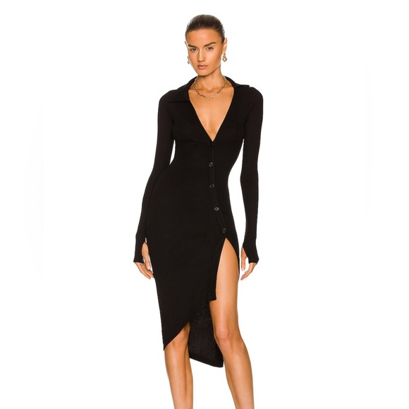 ALIX NYC Lanette Dress in Black - Picture 1 of 9